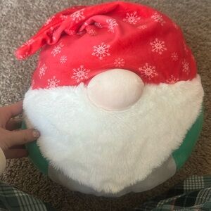 Reversible gnome and candy squishmallow